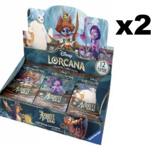 LORCANA (Azurite Sea) (Booster Box x2) (English)