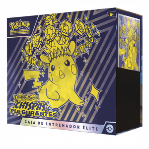 pokemon elite trainer box chispas fulgurantes