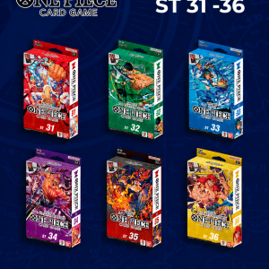 One Piece Card Game (Starters Deck) (ST-31/32/33/34/35/36)