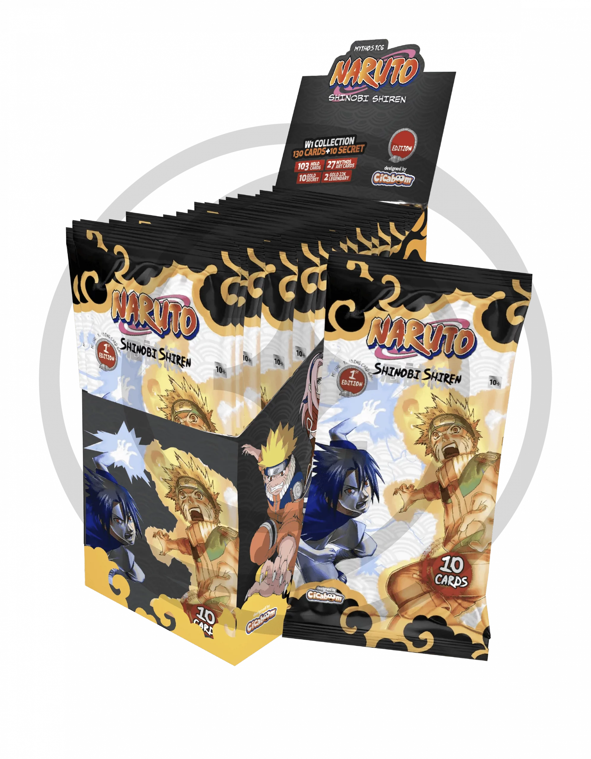 Naruto Mythos: Second set shinobi shiren 1st Edition Booster Box