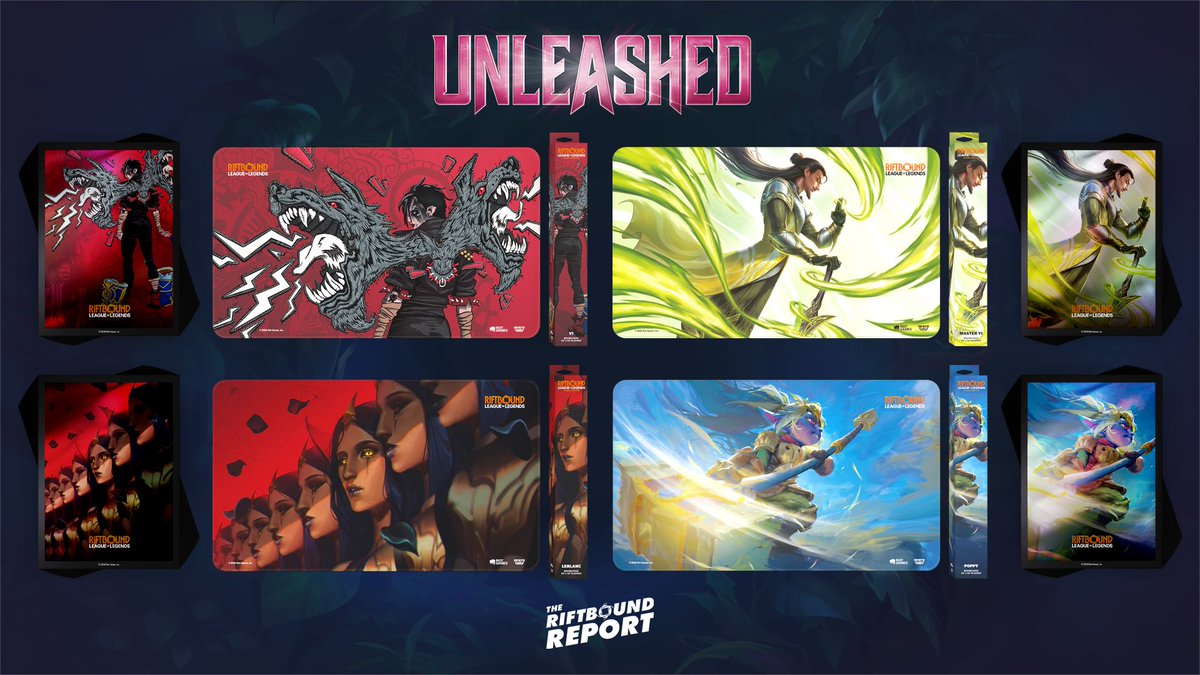 Riftbound: League of Legends TCG - unleashed (Playmats)