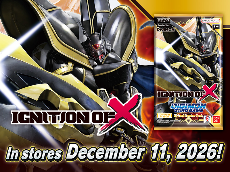 Digimon Card Game: BT-27 ignition of X