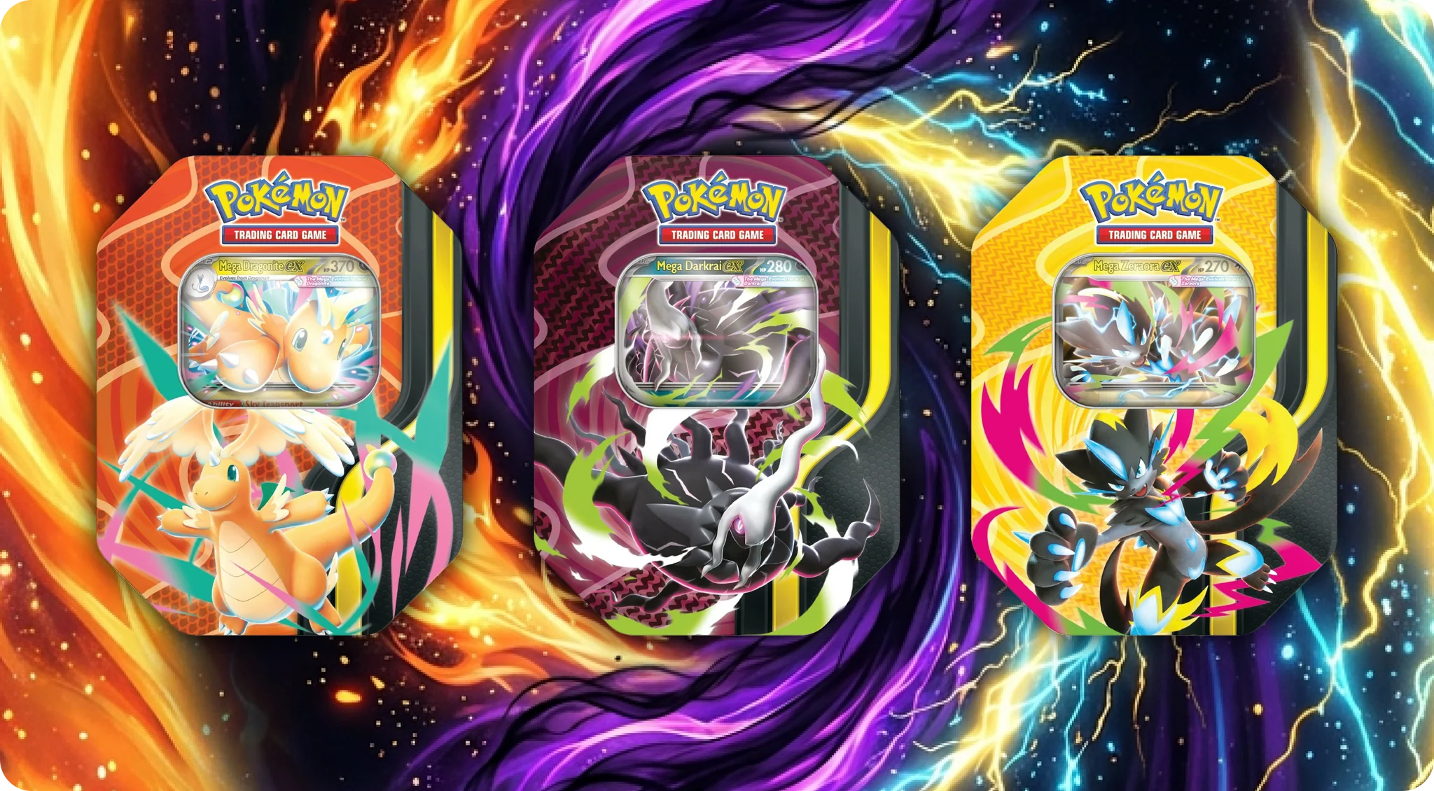 Pokémon TCG: Mega Forces Tin